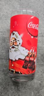 Coca-Cola Glas met Kerstman, Ophalen of Verzenden, Gebruikt, Frisdrankglas