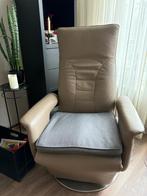 Leren eetkamerstoelen, sta-op stoel, Ophalen, Wit, Leer, Zo goed als nieuw