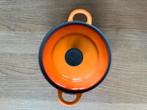 Le Creuset braadpan 20cm, Huis en Inrichting, Keuken | Potten en Pannen, Ophalen, Gebruikt, Gietijzer, Koekenpan of Braadpan