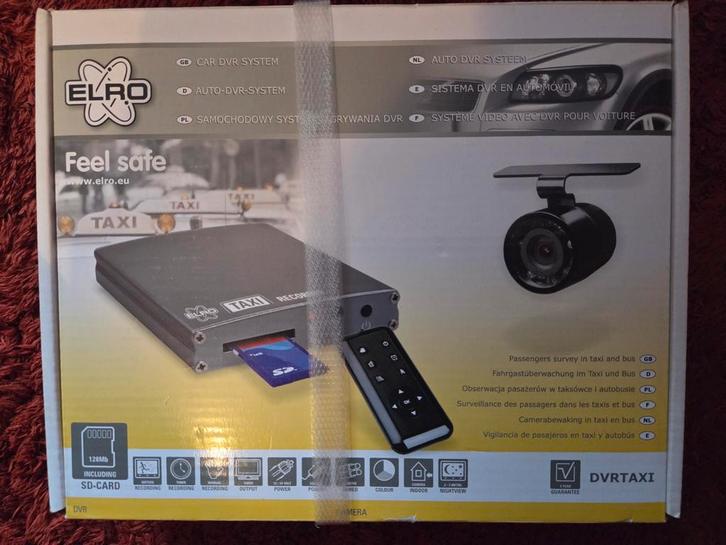 ELRO DVR Taxi, Bus, Winkel Bewakingscamera, Auto diversen, Dashcams, Nieuw, Ophalen of Verzenden