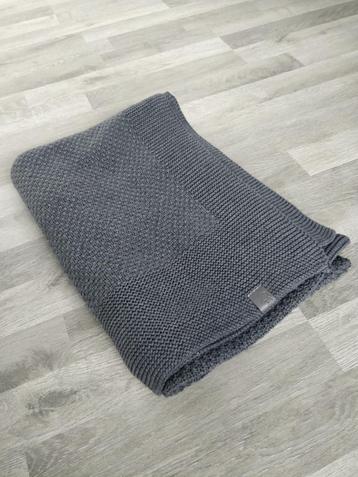 Ledikantdeken Pure Prenatal, antraciet - 100 x 150 cm beschikbaar voor biedingen