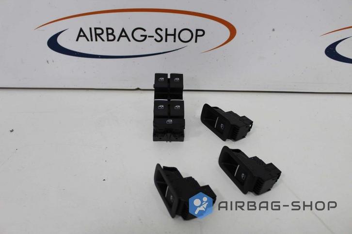 Volkswagen Golf 7 Raamschakelaars Chrome set Highline, Auto-onderdelen, Dashboard en Schakelaars, Volkswagen, Gebruikt, Ophalen of Verzenden