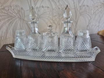 Antiek Kristallen Manege set. beschikbaar voor biedingen