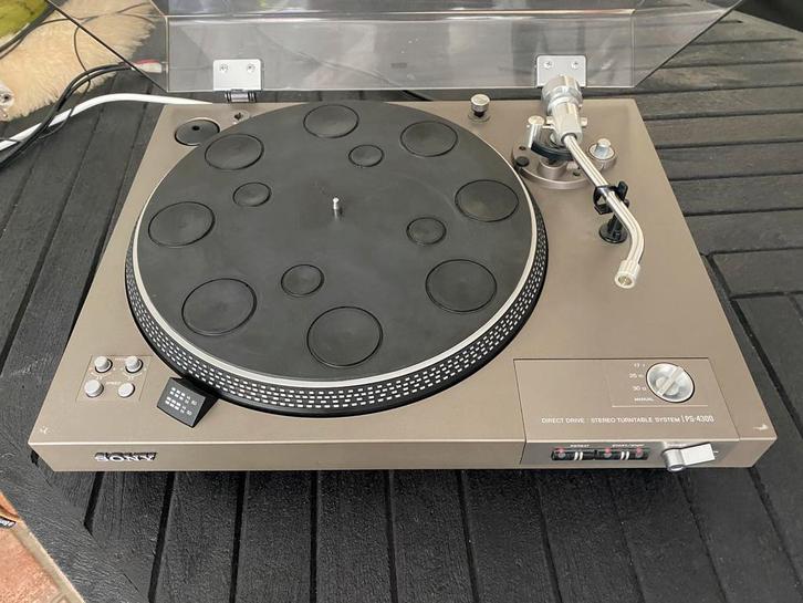 Sony PS-4300 Full Auto Direct Drive Platenspeler, Audio, Tv en Foto, Platenspelers, Niet werkend, Platenspeler, Sony, Pitch-regelaar