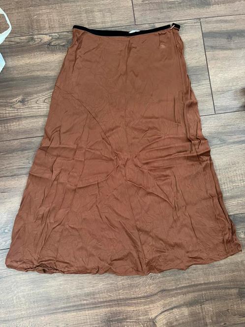 Prachitge roestbruine rok van Yaya, Kleding | Dames, Rokken, Maat 38/40 (M), Bruin, Onder de knie, Ophalen of Verzenden