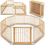 Box grondbox afscherming veiligheidshek hout GRATIS BEZORGD!, Kinderen en Baby's, Boxen, Verzenden, Nieuw, Overige vormen