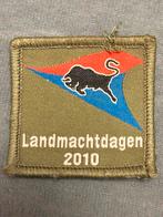 5x5 borstembleem landmachtdagen 2010, Verzamelen, Militaria | Algemeen, Verzenden, Landmacht, Nederland, Embleem of Badge