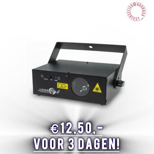 Laser lamp groen huren? (3 dagen), Muziek en Instrumenten, Licht en Laser, Zo goed als nieuw, Laser, Ophalen of Verzenden