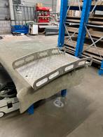 Aluminium loopplank / loopbrug met aanmeer rand, Ophalen, Gebruikt