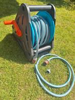 Gardena slanghouderset classic 15m, Ophalen, Zo goed als nieuw, Tuinslang