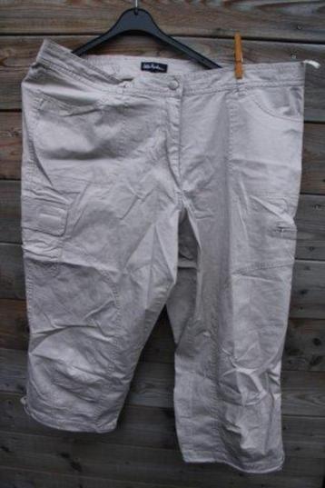 Capri broek beige Ulla Popken mt 48 Vaste prijs beschikbaar voor biedingen