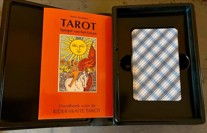Originele Rider Waite Tarot - Spiegel van het Leven, Boeken, Esoterie en Spiritualiteit, Nieuw, Instructieboek, Tarot of Kaarten leggen