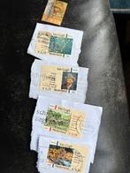 5 Postzegels uit serie Van Gogh, Ophalen of Verzenden, Na 1940, Gestempeld