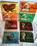 Leuke kavel AIDA sigarenblikjes., Ophalen of Verzenden, Zo goed als nieuw, Overige