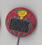 Carnaval Mestreech 1986 Rood Maastricht speldje, Verzamelen, Speldjes, Pins en Buttons, Gebruikt, Niet vindbaar, Niet vindbaar