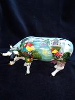 Cow Parade Koe "Alamoosey down the Tail!" MEDIUM, Ophalen of Verzenden, Zo goed als nieuw, Dier