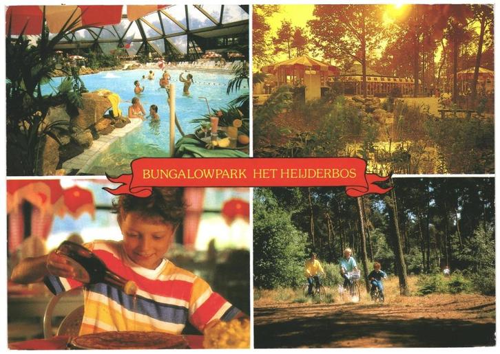 909908 Heijen Limburg Sporthuis Centrum t Heijderbos Gelopen, Verzamelen, Ansichtkaarten | Nederland, Gelopen, Limburg, 1960 tot 1980