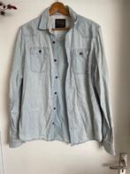 Overhemd maat L van Mills Brothers, Kleding | Heren, Blauw, Ophalen of Verzenden, Halswijdte 41/42 (L), Mills Brothers