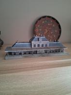 station sneek cardboardmodel, Hobby en Vrije tijd, Modeltreinen | N-Spoor, Overige merken, Gelijkstroom of Wisselstroom, Brug, Tunnel of Gebouw