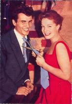 ROMY SCHNEIDER ANSICHTKAART 10 SISI KAART FOTO VINTAGE, Verzenden, 1960 tot 1980, Ongelopen, Sterren en Beroemdheden