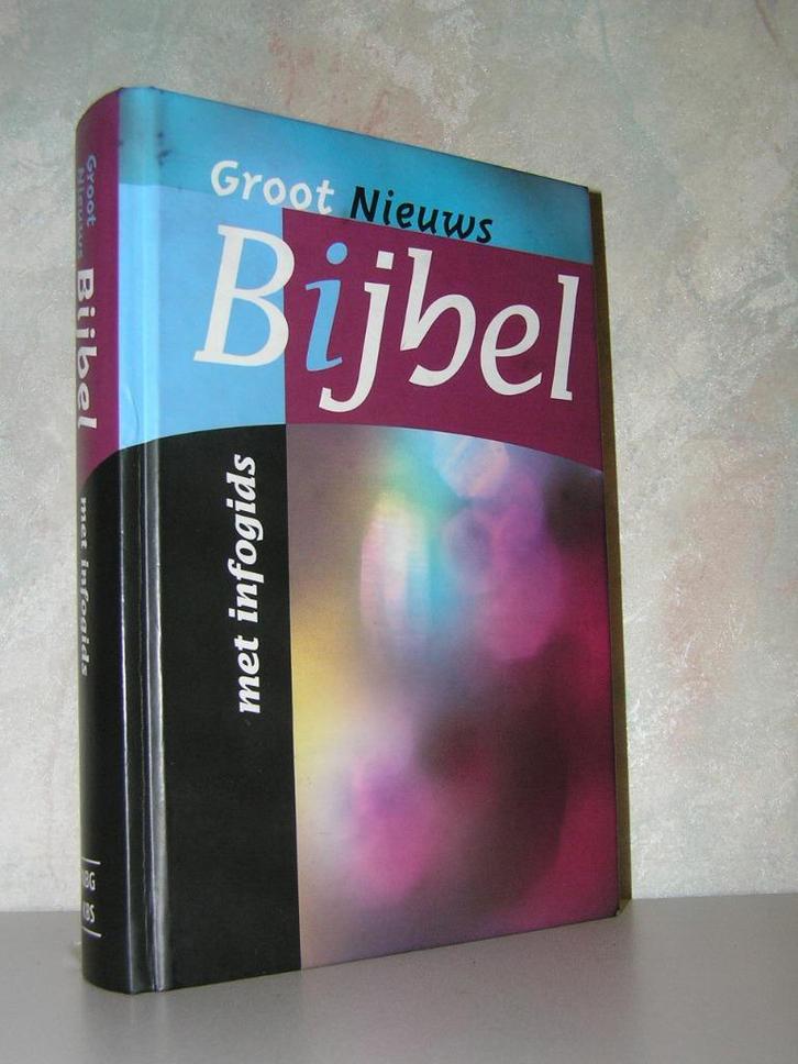 Groot nieuws Bijbel met infogids, Boeken, Godsdienst en Theologie, Zo goed als nieuw, Christendom | Katholiek, Christendom | Protestants