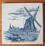 Antieke tegel molen Made in Belgium H, Ophalen of Verzenden