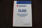 SUZUKI DL650 2004 handleiding DL 650, Motoren, Handleidingen en Instructieboekjes, Ophalen of Verzenden, Suzuki