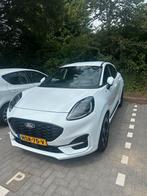 Ford Puma 1.0i Ecoboost Hybrid 125pk 2025 Fabrieksgarantie, Auto's, Ford, Voorwielaandrijving, Puma, Zwart, Leder en Stof
