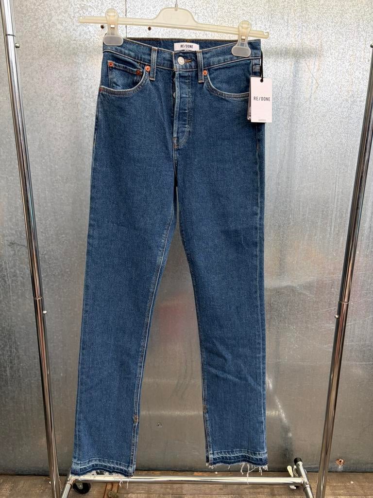 Redone  re/done re done 25 spijkerbroek €399, Ophalen of Verzenden, Zo goed als nieuw, Blauw, W27 (confectie 34) of kleiner