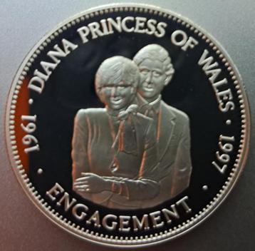 Oeganda, 1000 Shillings 1999 - zilver Proof beschikbaar voor biedingen