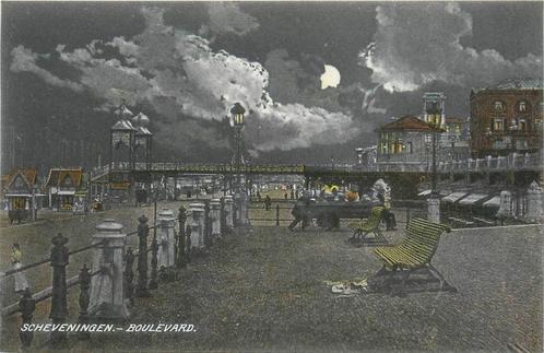 (388-177-011) Scheveningen Boulevard, Verzamelen, Ansichtkaarten | Nederland, Zuid-Holland, Verzenden