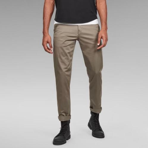 nieuwe G-STAR heren Bronson Slim Chino 36/34 grijs pantalon, Kleding | Heren, Broeken en Pantalons, Nieuw, Maat 56/58 (XL), Grijs
