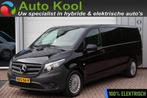 Mercedes eVito Tourer PRO L3 90 kWh 9-Persoons VAKANTIEDEAL, Automaat, Stof, Overige carrosserieën, 204 pk