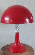 Space Age  paddenstoel lamp uit jaren 60, Gebruikt, Ophalen of Verzenden, Glas, Minder dan 50 cm