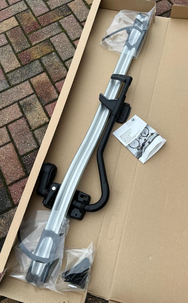 BMW fietsdrager (op dakdragers), Auto diversen, Dakdragers, Nieuw, Ophalen