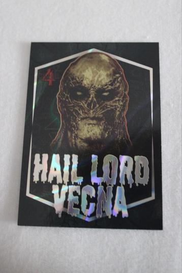 Stranger Things Kaart - Hail Lord Vecna LV-4 beschikbaar voor biedingen