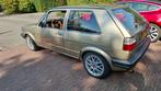 Golf mk2 GL en CL Chrome lijsten met rubbers en blanke ramen, Ophalen, Deur