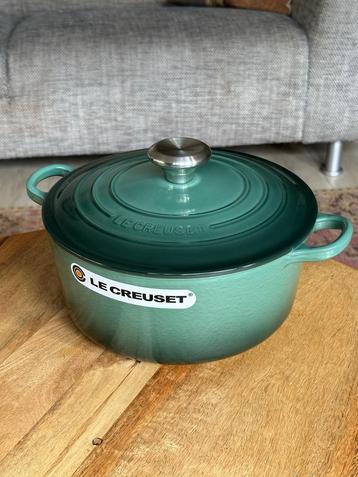 Le Creuset Gietijzeren Braadpan 24 cm - Artichaut beschikbaar voor biedingen