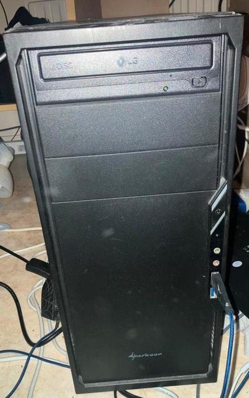 Computer te koop, Computers en Software, Desktop Pc's, Gebruikt, 2 tot 3 Ghz, 16 GB, Met videokaart, Met monitor, Gaming, Ophalen of Verzenden