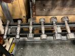 Chrome dumbbells 1-2-3 kg gewichten dumbbell, Dumbbell, Gebruikt, Ophalen of Verzenden, 1-2-3 kg