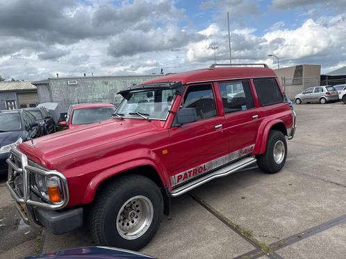 Nissan PATROL GR 2.8 TD WAGON Schuurvondst Inruil Mogelijk, Auto's, Bestelauto's, Bedrijf, Te koop, 4x4, Elektrische ramen, Trekhaak