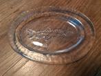 Vintage ovale glazen schaal Vis Muurla Finland, Ophalen of Verzenden
