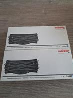 MARKLIN 24624 KRUISWISSEL C RAILS 2 ST, Wisselstroom, Rails, Ophalen of Verzenden, Zo goed als nieuw