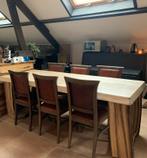 Boomstam/schaaldeel tafel, Ophalen, Zo goed als nieuw