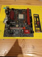 MSI Moederbord B350M gaming pro met Ryzen 5 2600, Computers en Software, Moederborden, Ophalen, Gebruikt, DDR4, Socket AM4