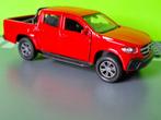 Welly - Mercedes X-class Pickup [rood] 1/43, Ophalen of Verzenden, Gebruikt, Auto, Overige merken