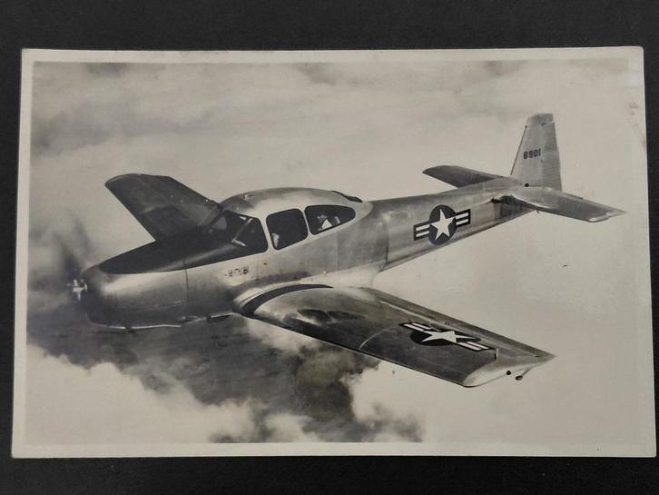 North American L - 17A "Navion", ongelopen. fotokaart., Verzamelen, Luchtvaart en Vliegtuigspotten, Kaart, Foto of Prent, Verzenden