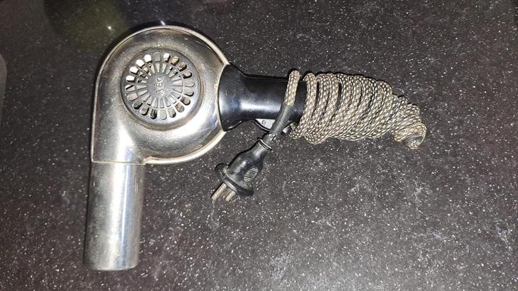 Vintage AEG Haardroger - Retro Design, Witgoed en Apparatuur, Persoonlijke-verzorgingsapparatuur, Gebruikt, Haarverzorging, Ophalen of Verzenden