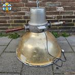 Oude grote industriële lamp / antieke fabriekslamp 81cm, Antiek en Kunst, Antiek | Lampen, Ophalen of Verzenden