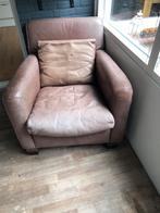 Linteloo fauteuil, Huis en Inrichting, 75 tot 100 cm, Gebruikt, Leer, 75 tot 100 cm